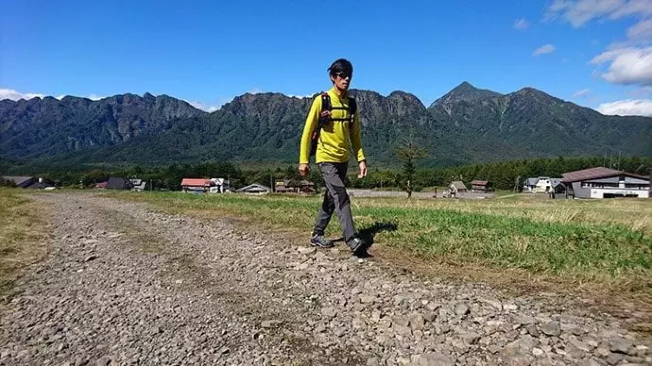 佐々木常念さんのサロモンシューズ