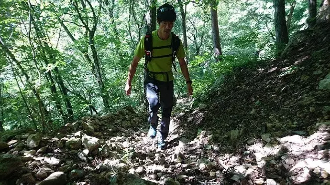 佐々木常念さんのサロモンシューズ