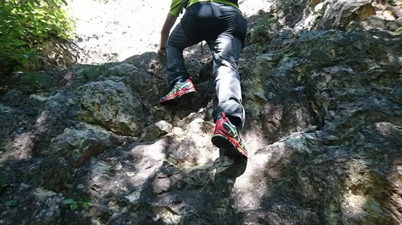 佐々木常念さんのサロモンシューズ