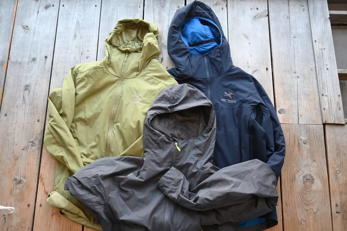 アークテリクスの化繊インサレーション-登山での使用シーンと共に全モデルを比較紹介