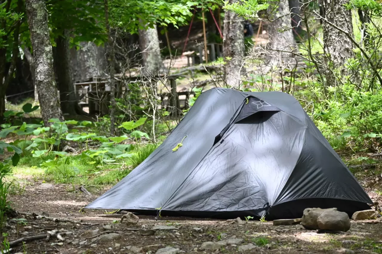 富士見平小屋のテント場