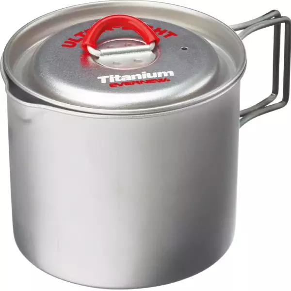 お湯が注ぎやすい軽量クッカー『Ti Mug pot 500』
