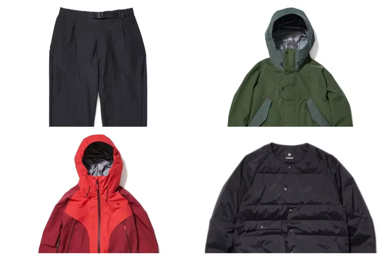 Goldwinから機能性・ファッション性が融合したOutdoorコレクションデビュー