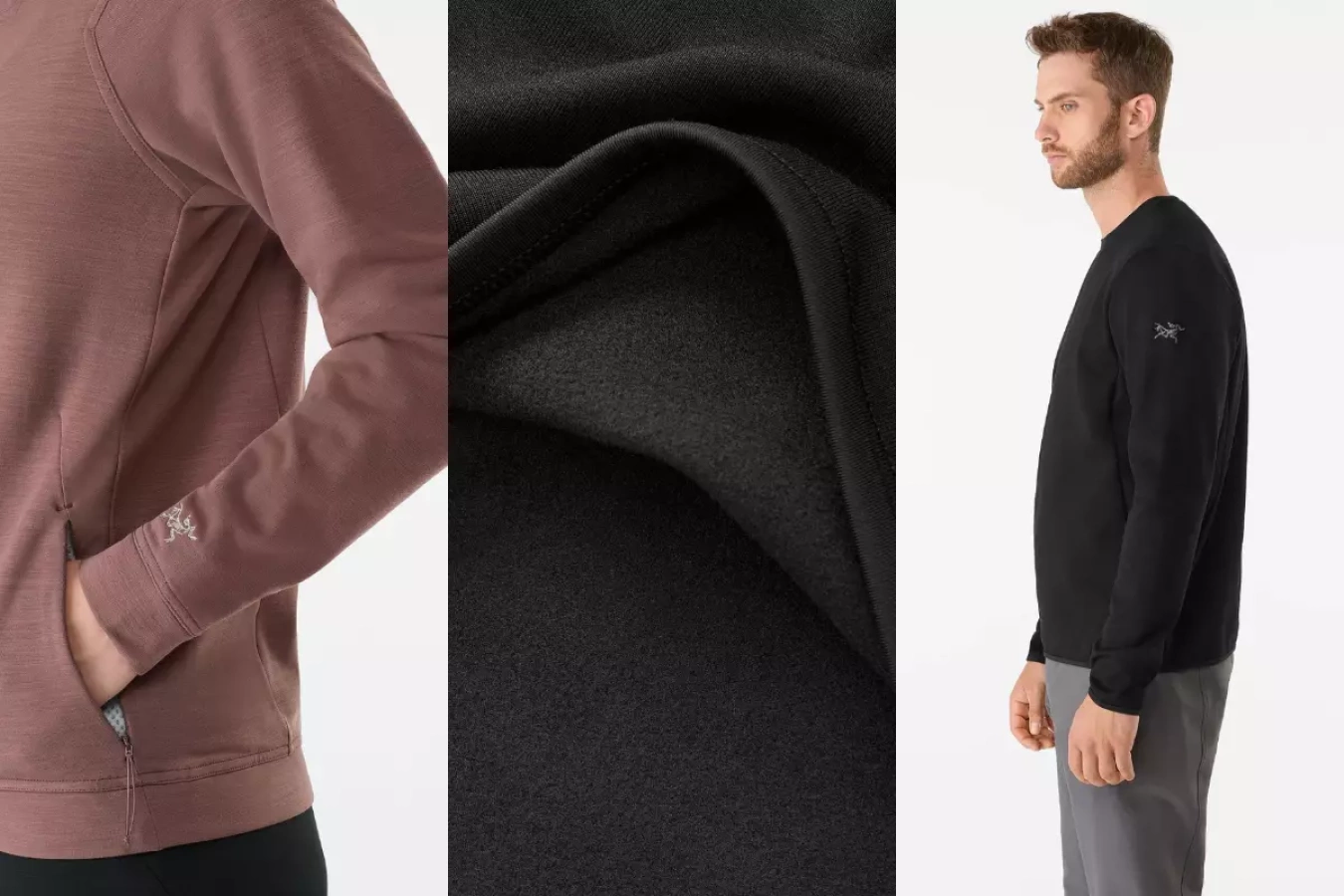 アークテリクスからフリースの新しい選択肢『テックウール』−軽くて暖かいミドルレイヤー