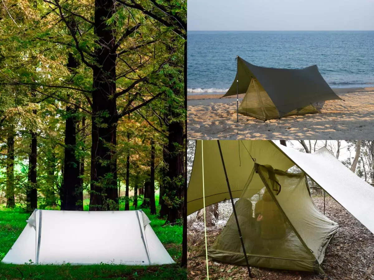 ゼログラムから軽量フロアレスシェルター「SILVER PASS A Shelter」が新発売-登山やキャンプで空間を演出