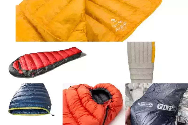 軽量な登山用シュラフ-シーズン別の最軽量おすすめモデルを比較