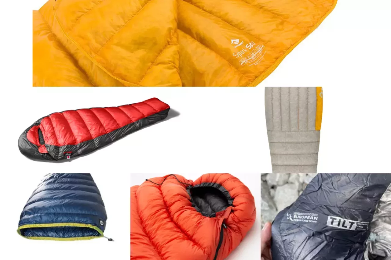 軽量な登山用シュラフ-シーズン別の最軽量おすすめモデルを比較