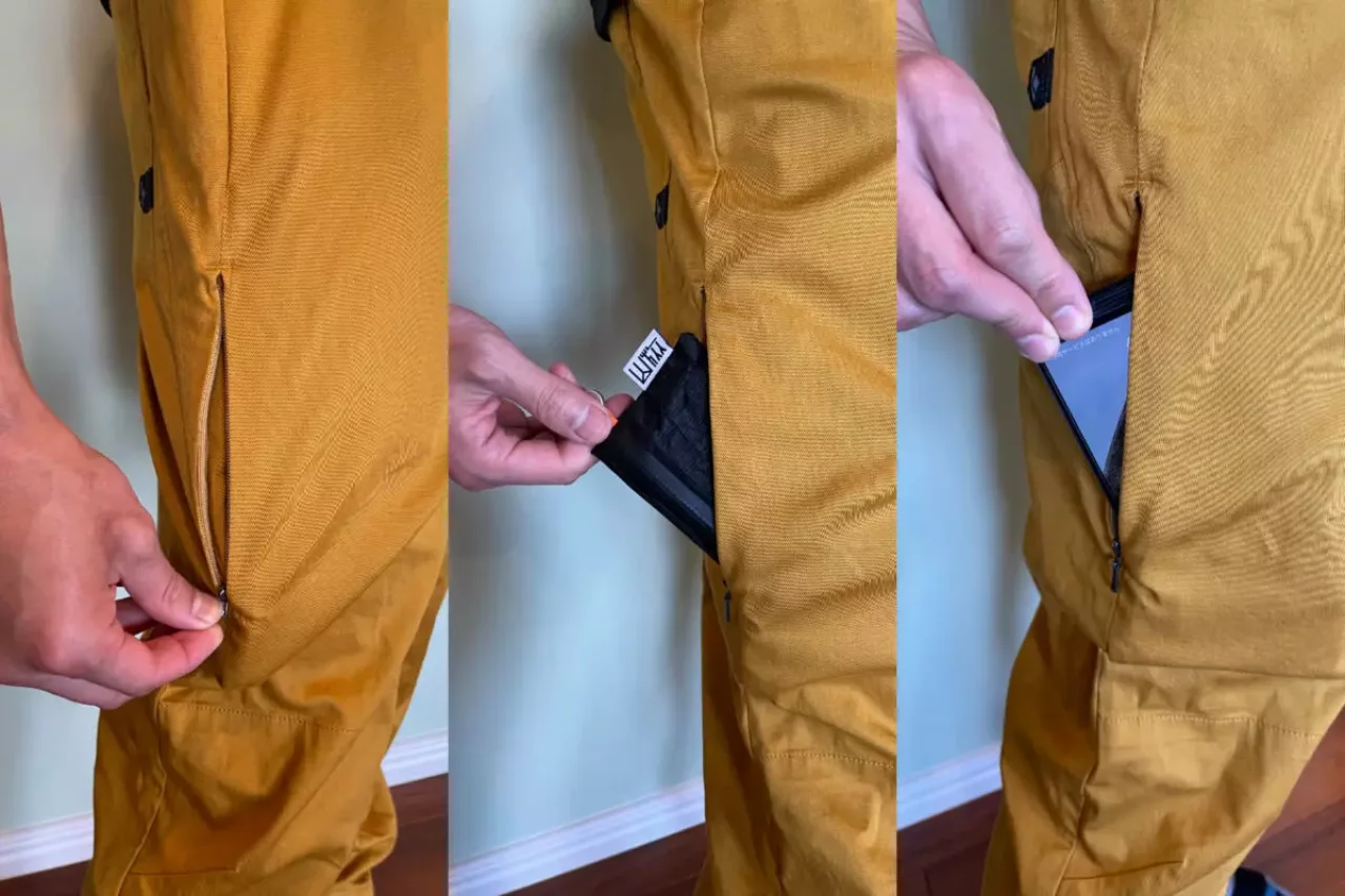 リアポケット ラックダイヤモンド ノーションパンツ