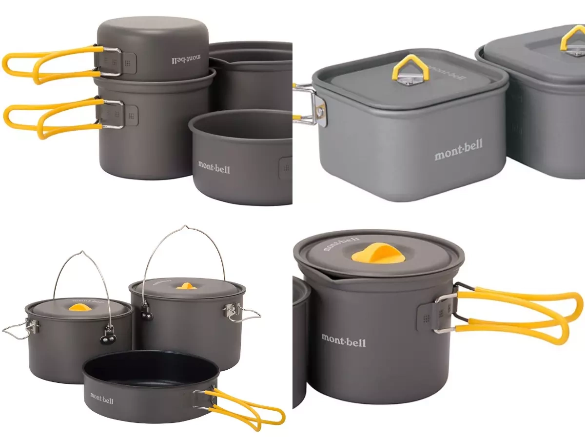 コストパフォーマンスに優れたモンベルのクッカー−全クッカーの特徴を比較