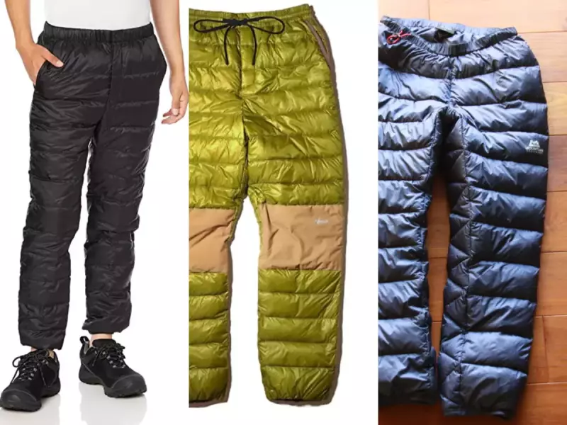 ダウンパンツの選び方-登山テント泊には欠かせない装備|ダウンジャケット・パンツ|登山ウェア|山のモノ|登山・トレラン・山スキーマガジン「山旅旅」