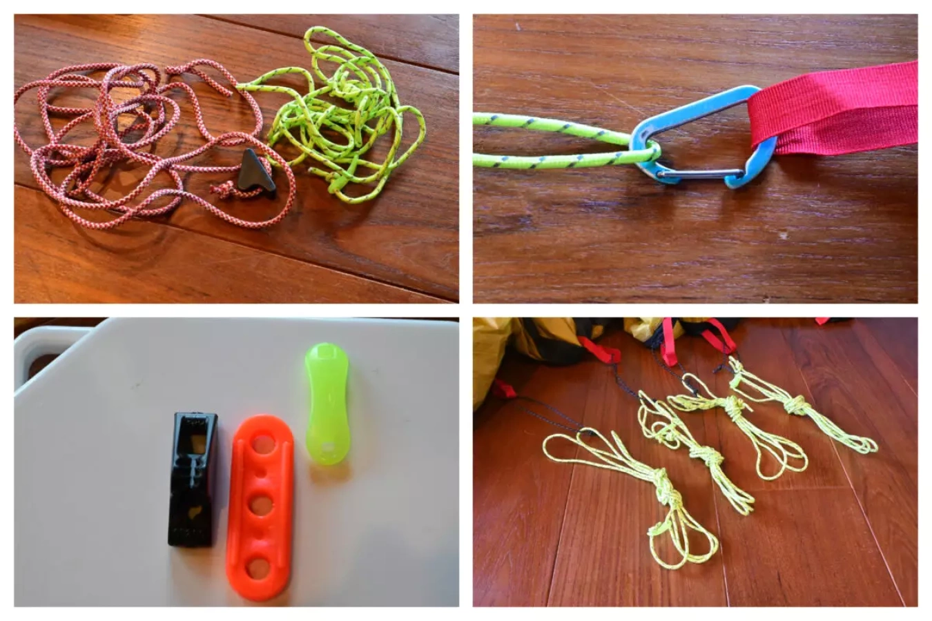 【レビュー】登山テントの張り綱考察−自在・ロープの太さ・結び方