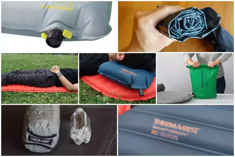 サーマレストのテントマットの種類、選び方