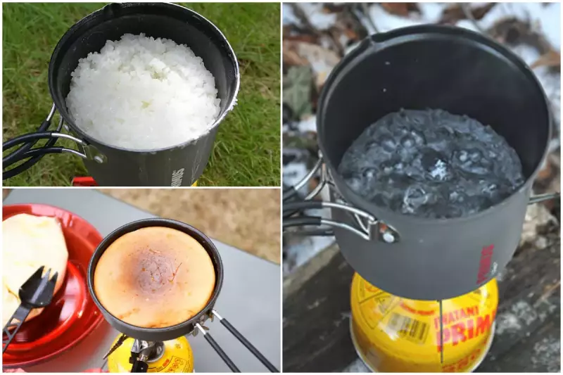 登山 クッカー スタッキング