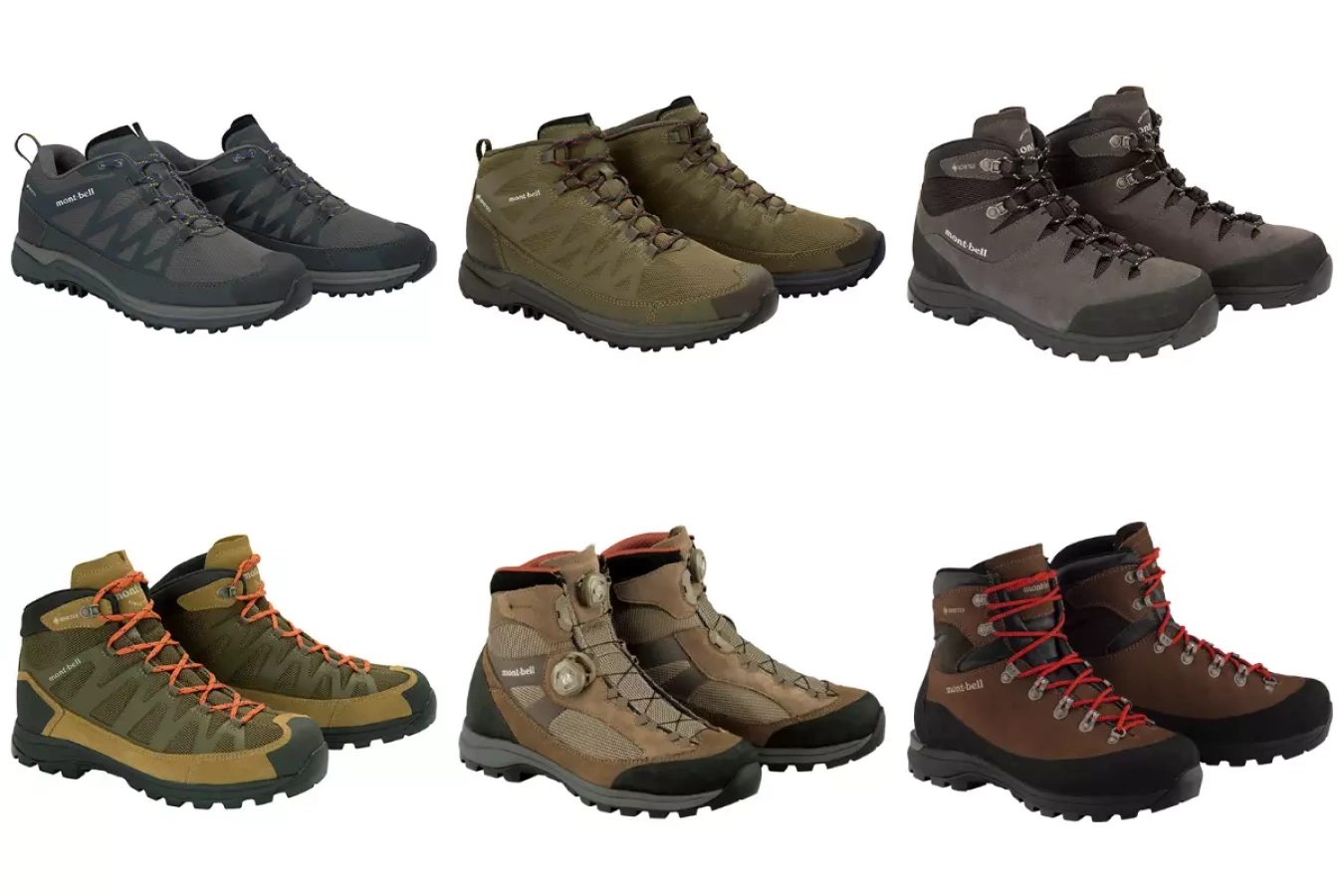 モンベルの登山靴比較−おすすめモデルと特徴を紹介