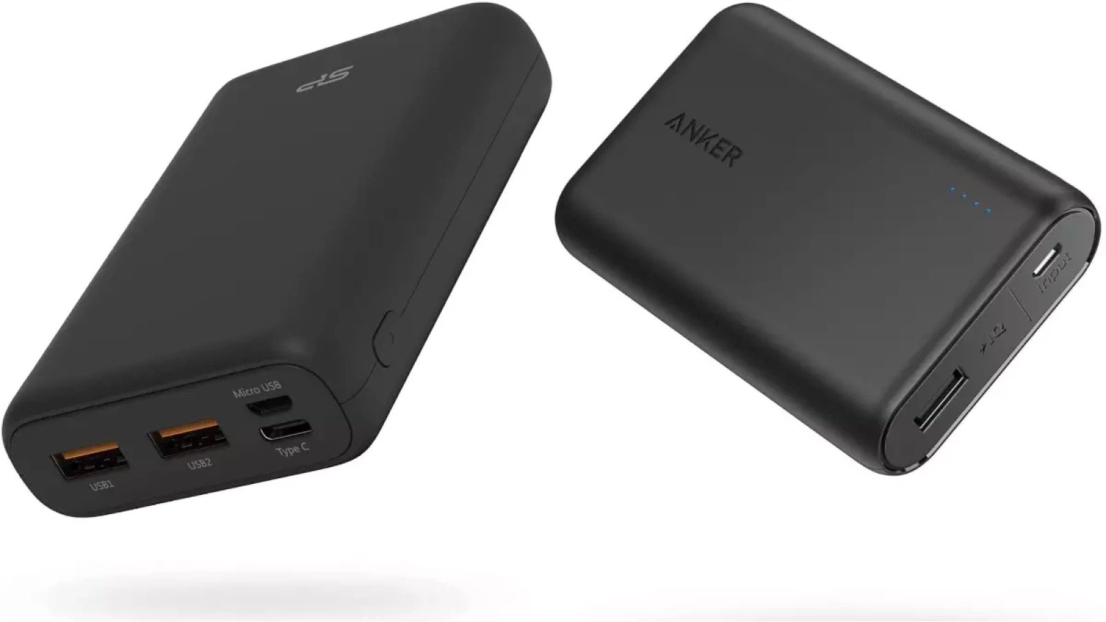 登山用モバイルバッテリーにおすすめ−アンカーvsシリコンパワーの10000mAhの比較