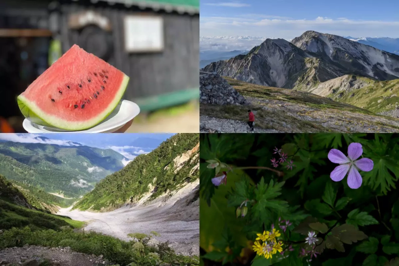 7月におすすめの登山-3000m級の山で暑さとさよならできる1泊2日で楽しむ北アルプス