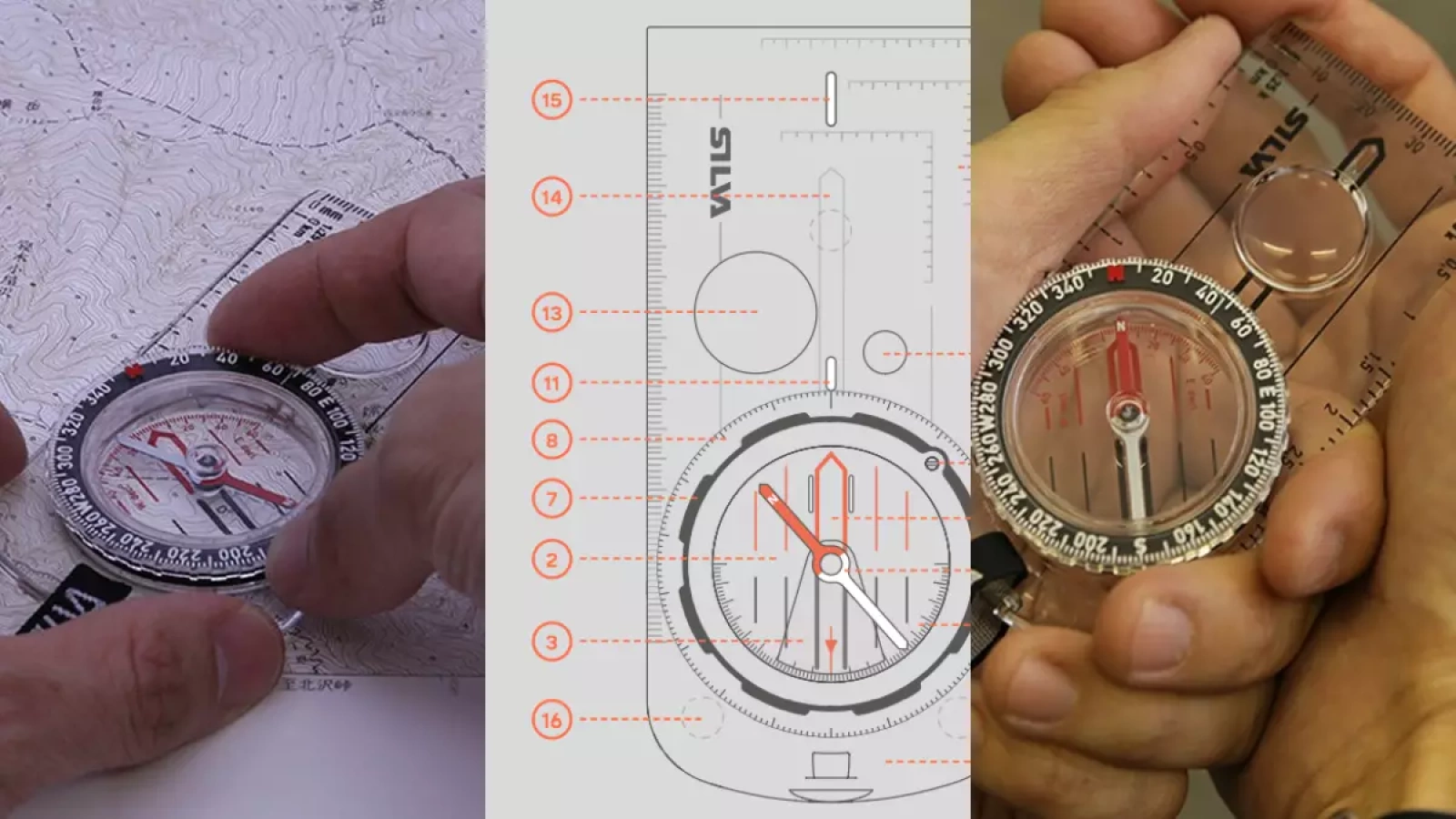 登山用コンパスの使い方と選び方・おすすめモデル