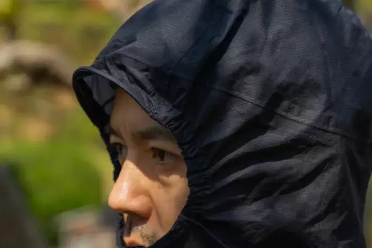 レインウェア フード