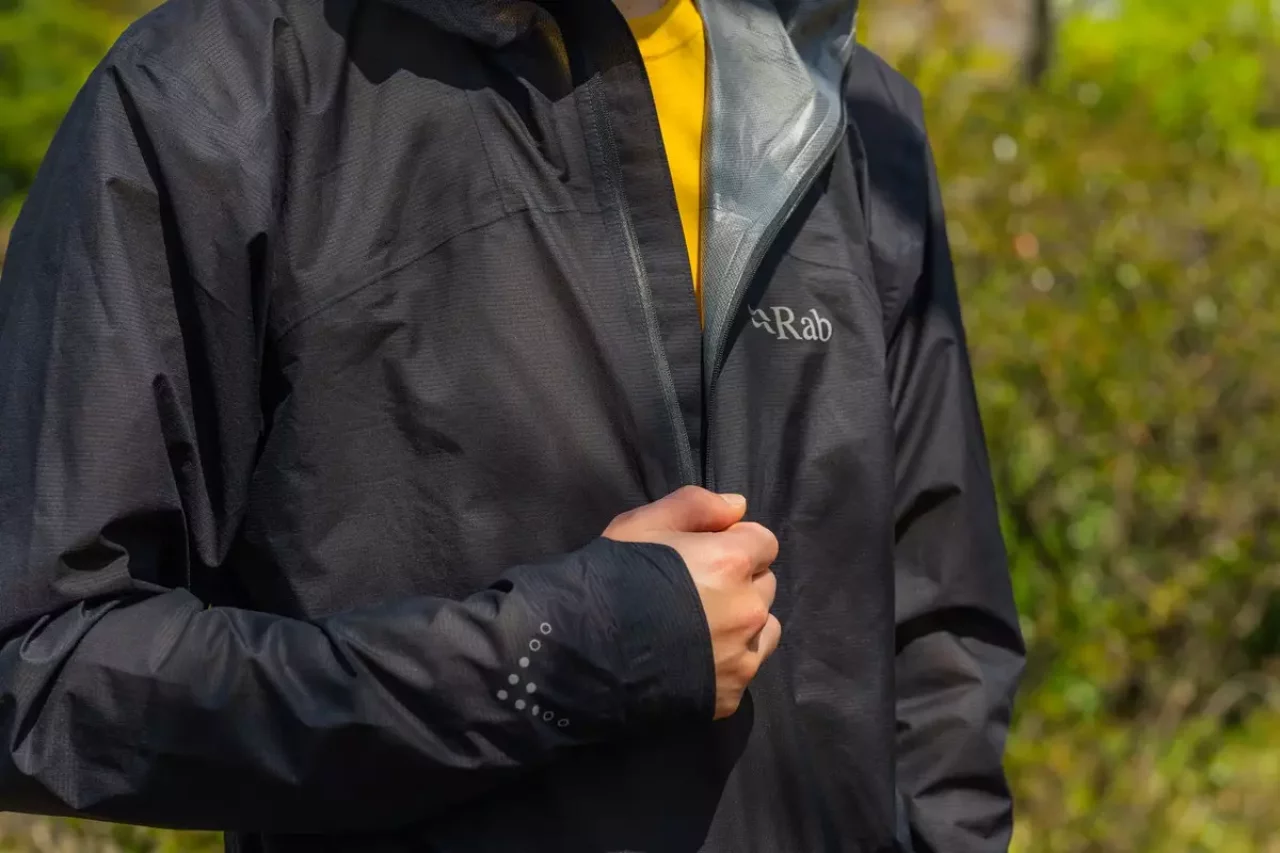 Rabレインウェア ファントム プルオン ジッパー