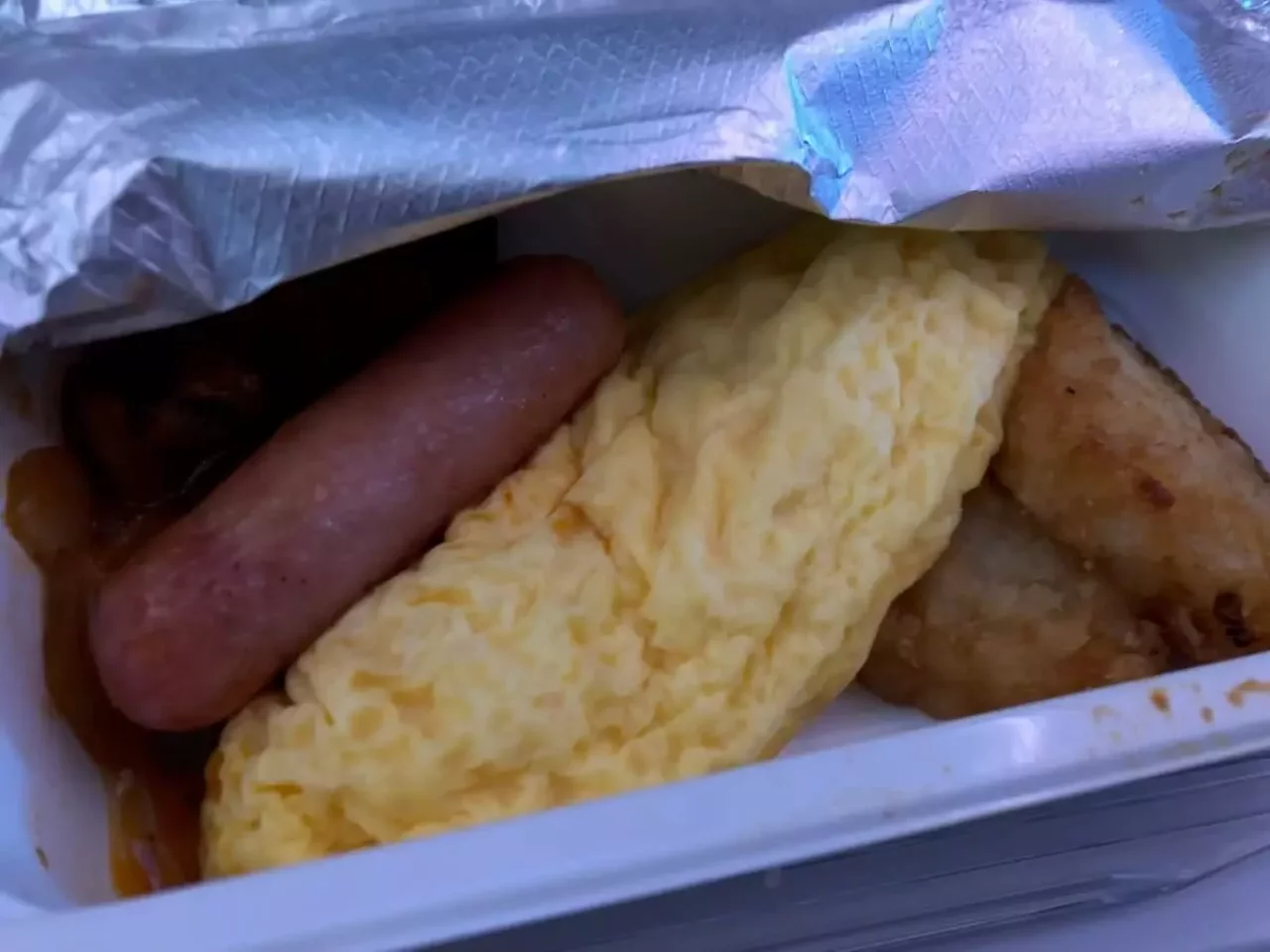 ニュージーランド航空の機内食