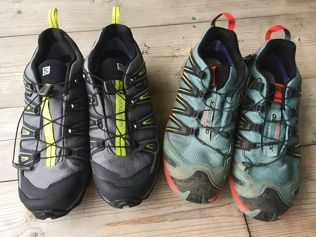 サロモンXA PRO&X ULTRA トレイルをどんどん進みたくなるシューズ