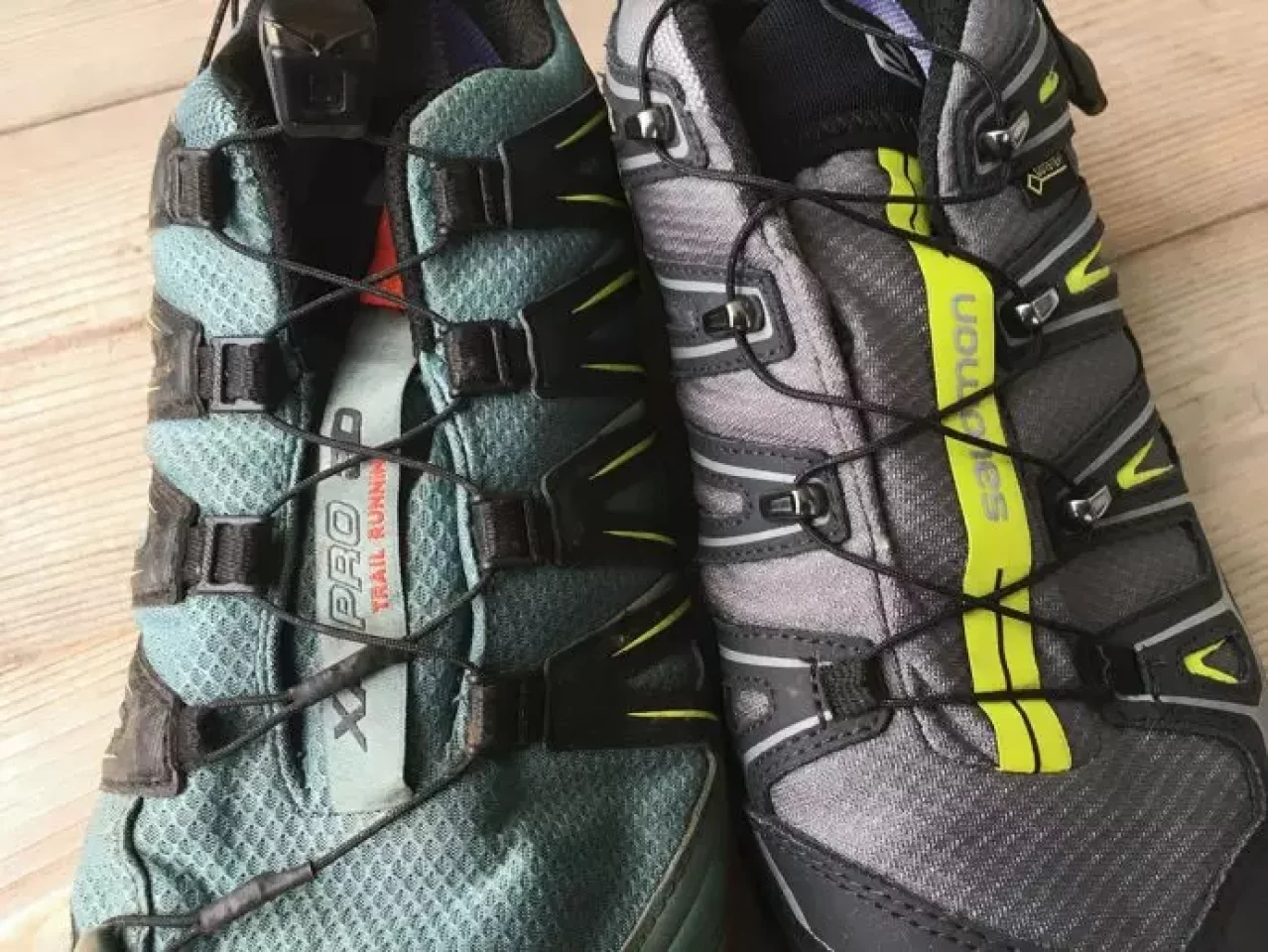 サロモン xa proとx ultra