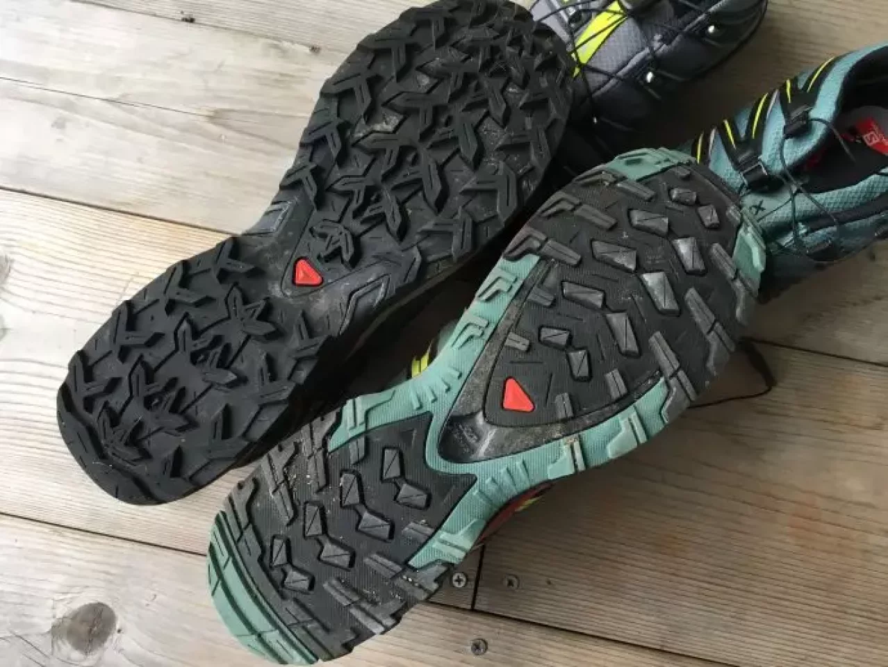 サロモン xa proとx ultraのソール