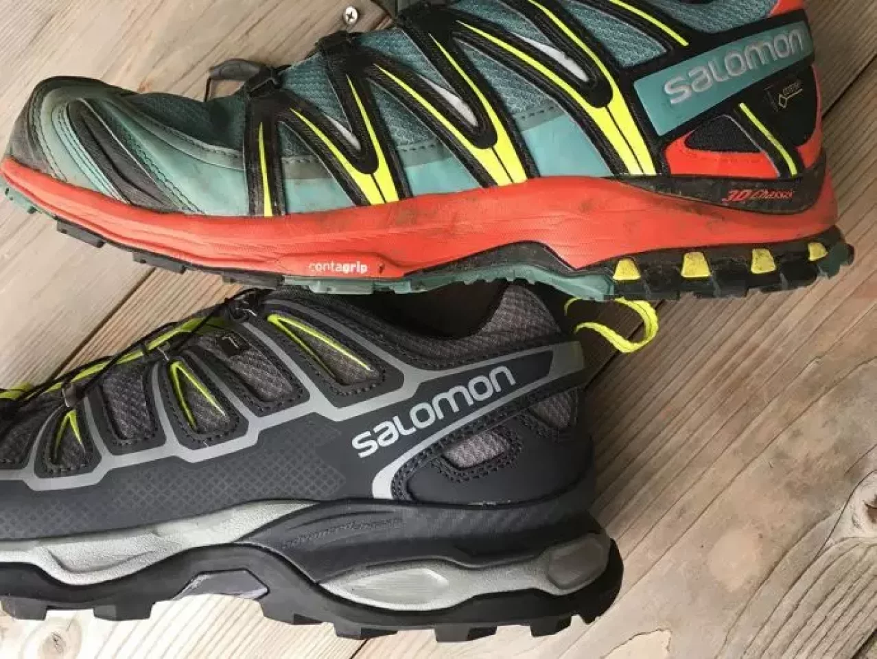 サロモン xa proとx ultra