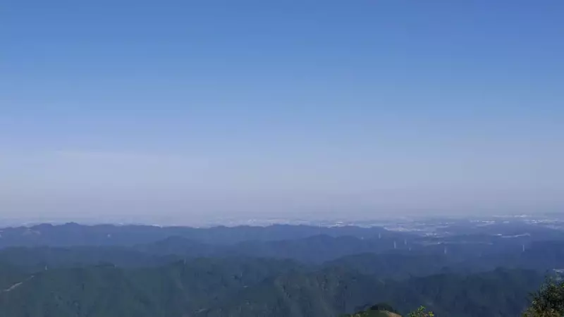 棒ノ折山 登山 眺望