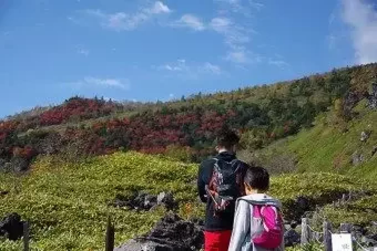 草津白根山の登山