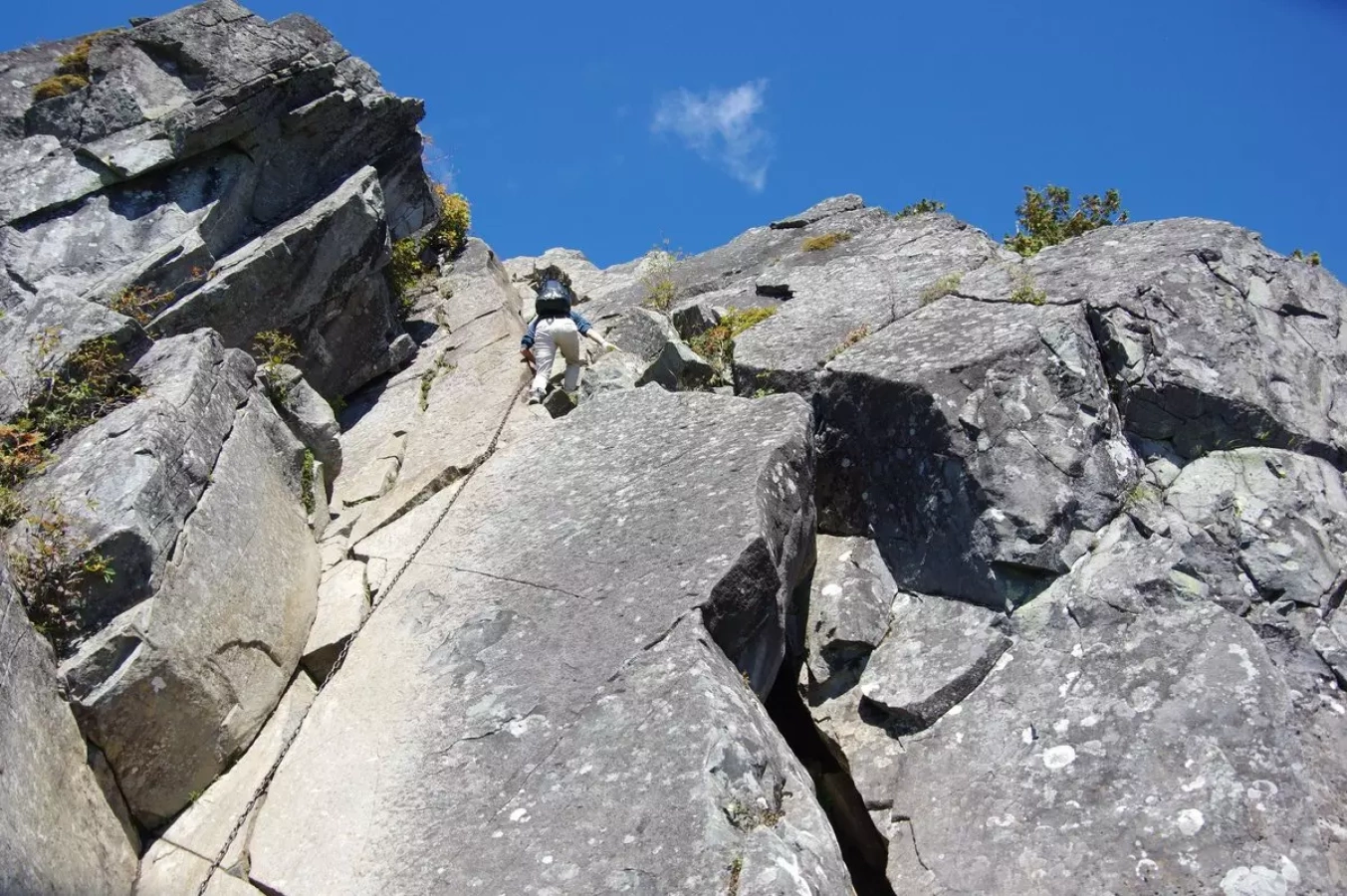 【体験レポ】鎖場多数の乾徳山-日帰り登山の注意ポイント&おすすめ立ち寄りスポット