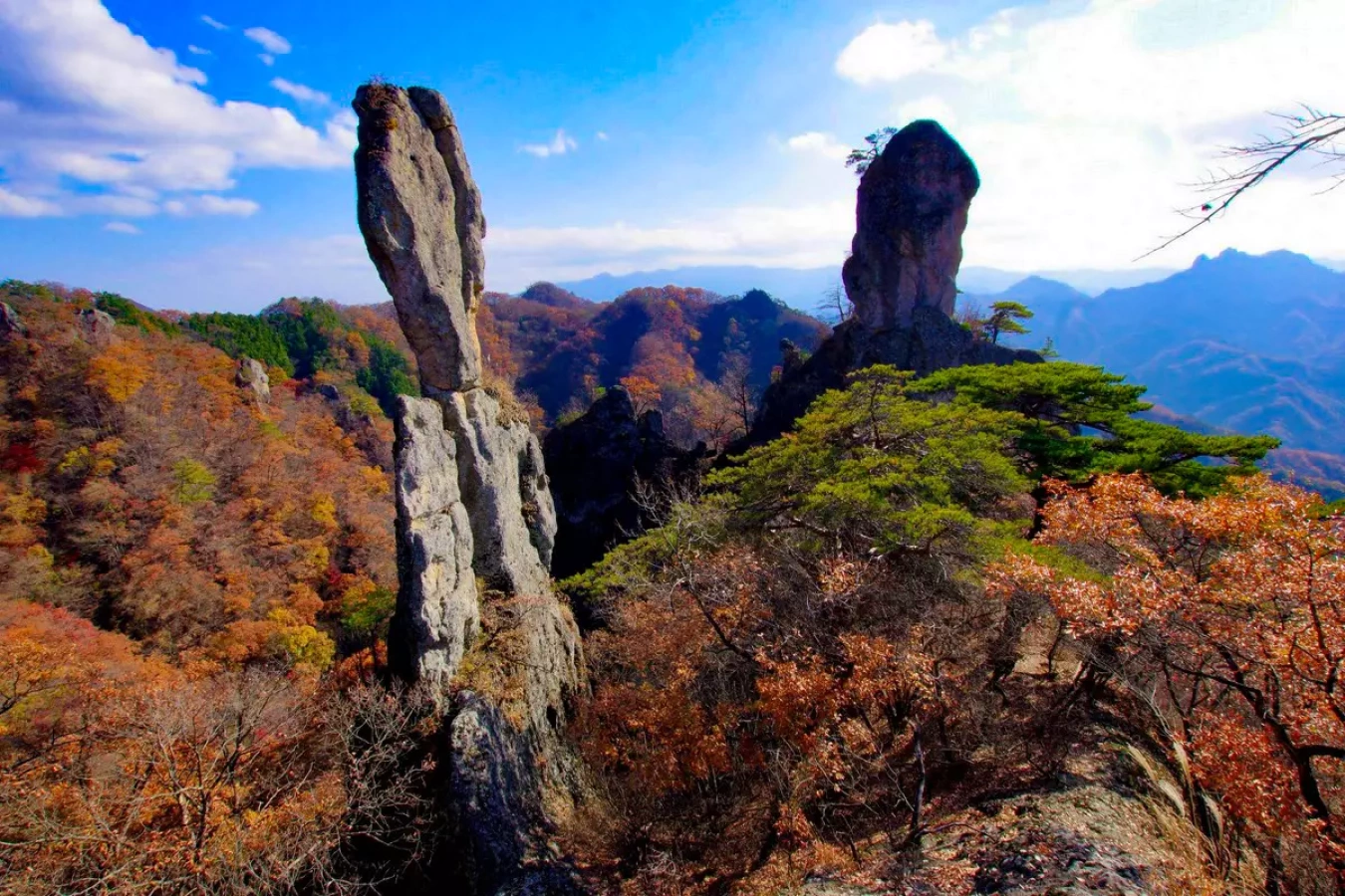 御堂山(爺岩・婆岩)の紅葉登山-まだ見ぬ絶景を求めて-11月20日のレポート