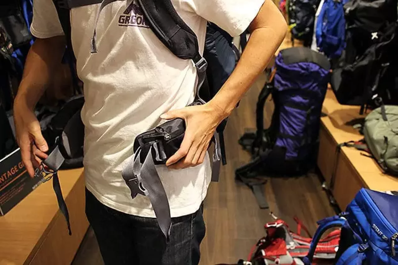 グレゴリーザックのウエストベルト