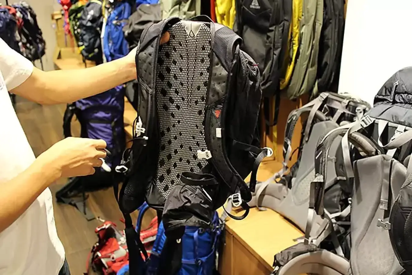 バックパックの正しい背負い方-グレゴリースタッフが教える<日帰り登山編>