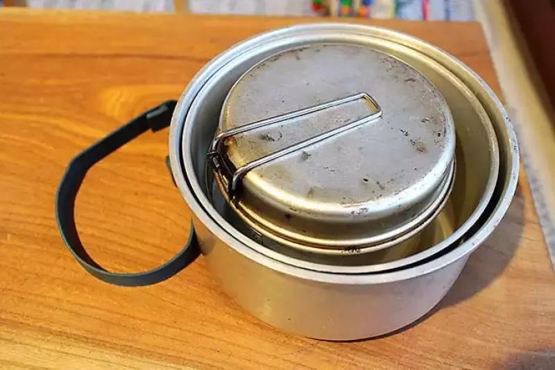 スノーピークとニッピンのクッカーセット