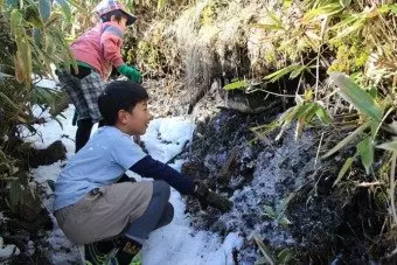 赤城山地蔵岳のつらら