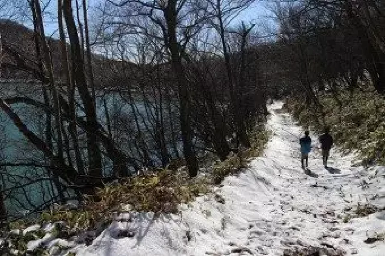 赤城山小沼のハイキング
