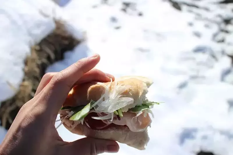 山ごはんランチはサンドイッチ