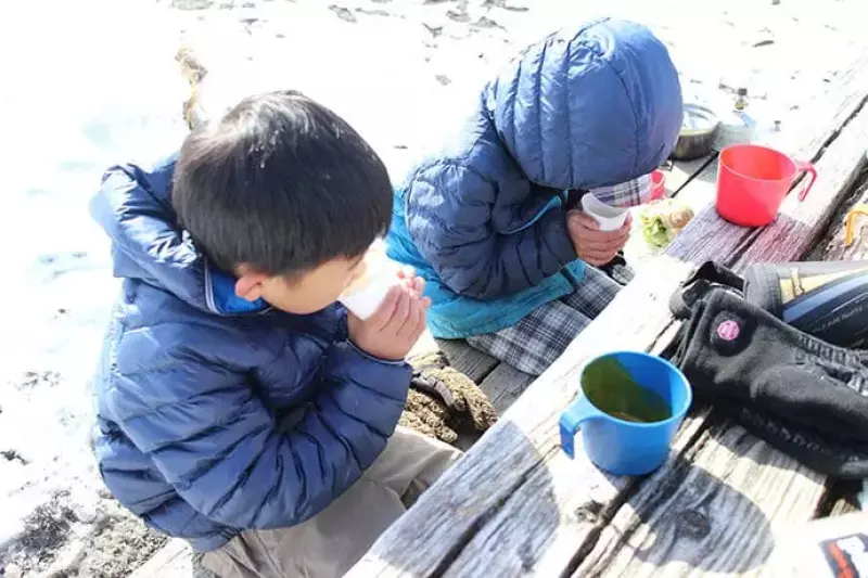 赤城山小沼のハイキング