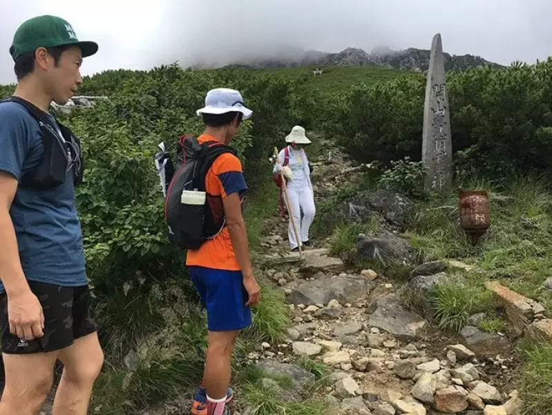 御嶽山 トレイルランニング