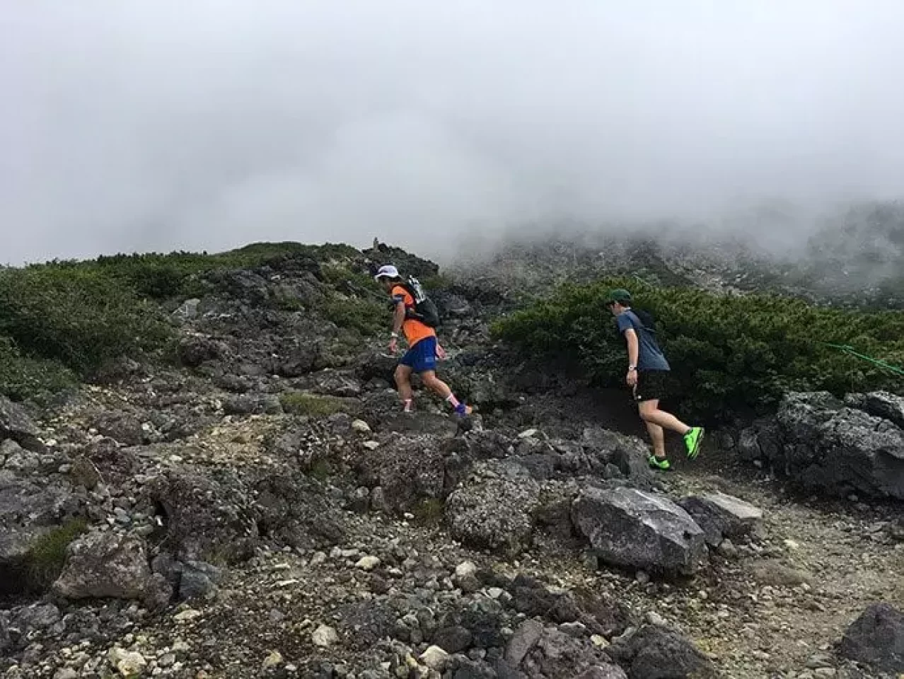 御嶽山 トレイルランニング