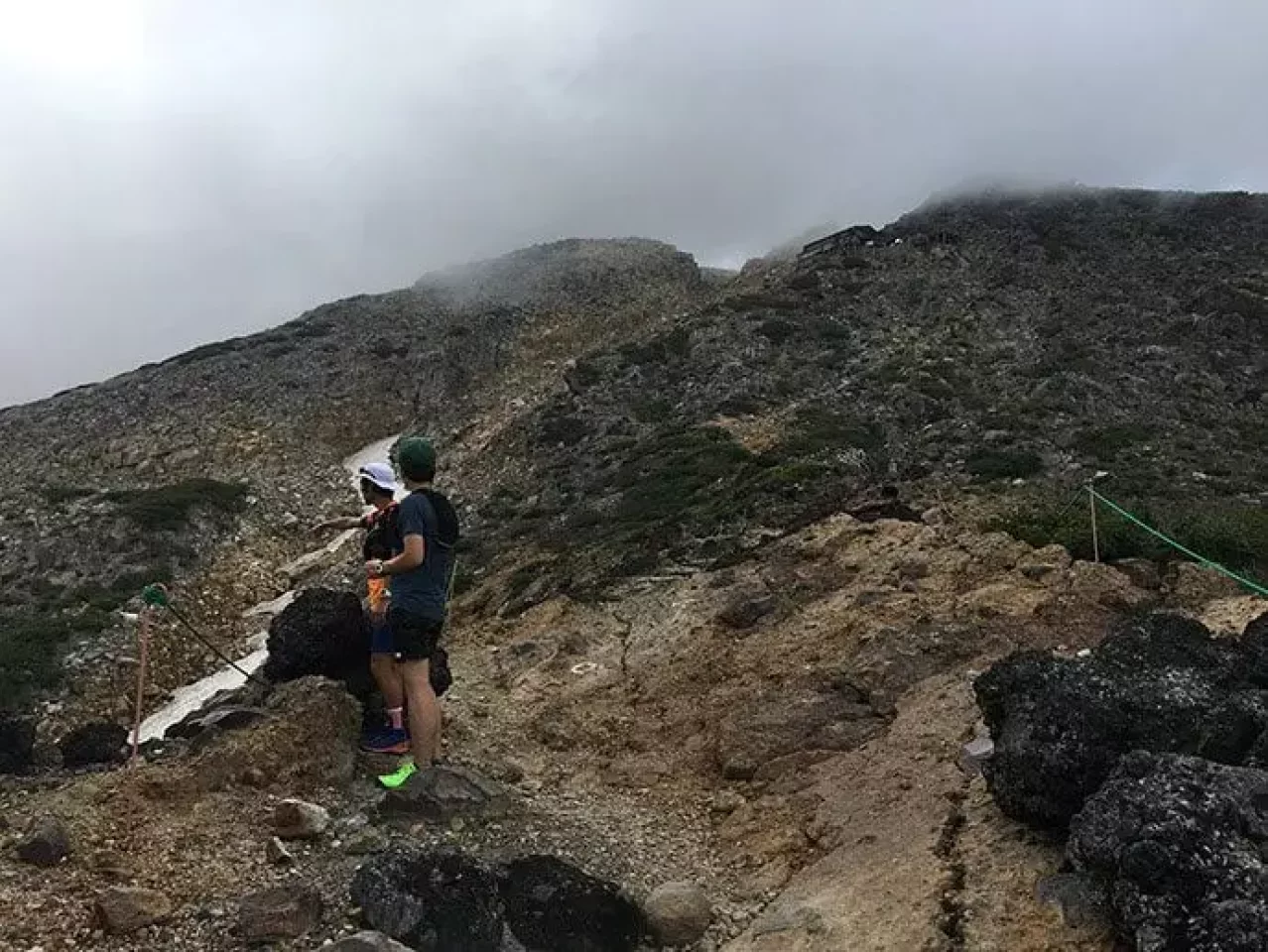 御嶽山 トレイルランニング