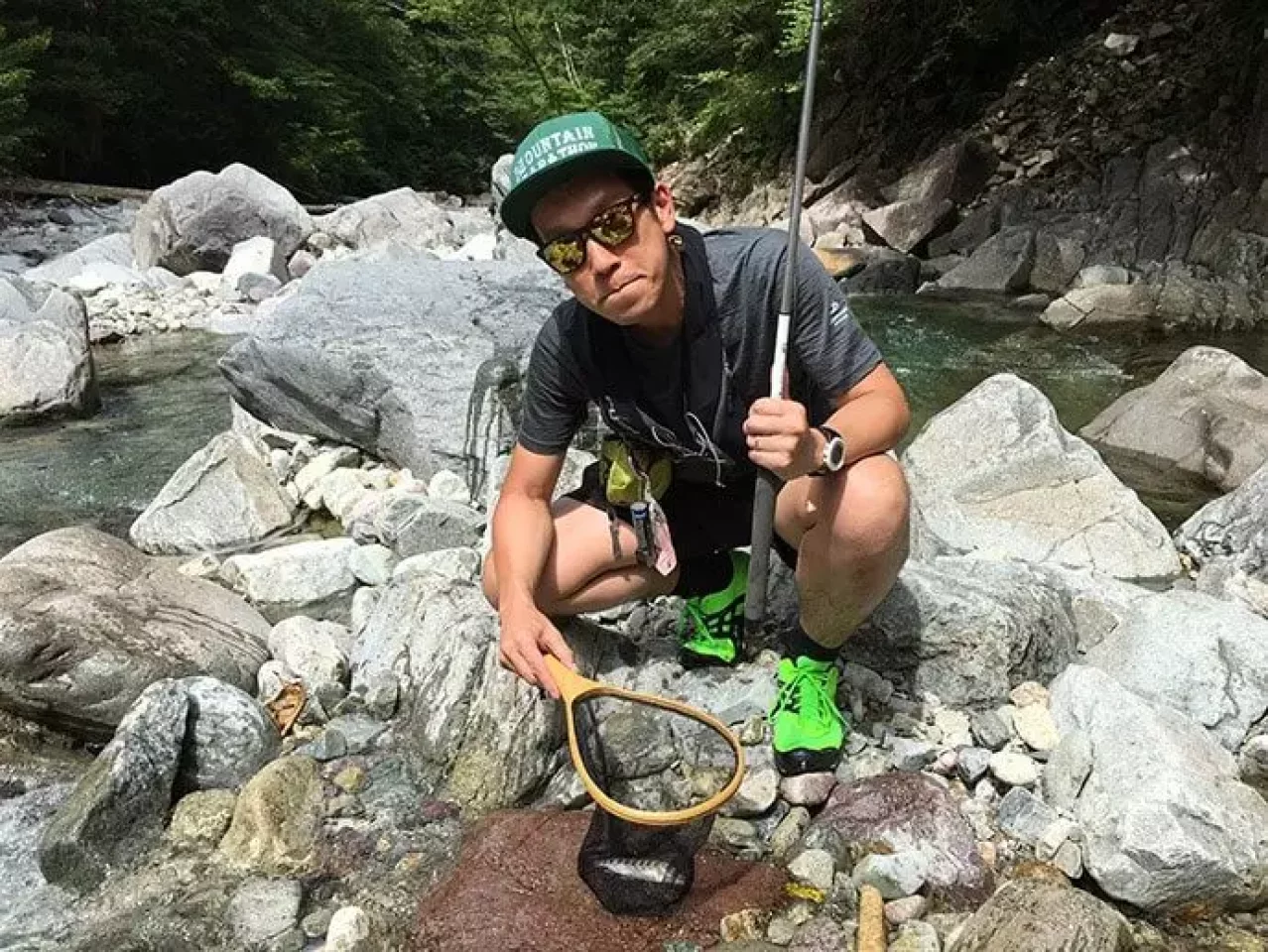 王滝村 テンカラ