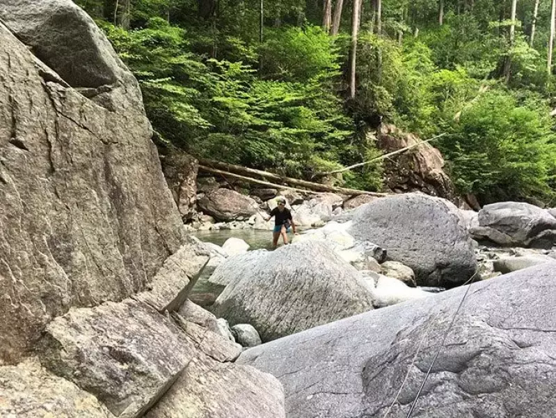 王滝村 テンカラ
