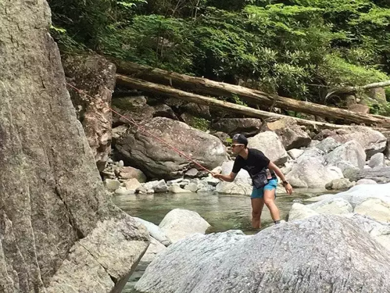 王滝村 テンカラ