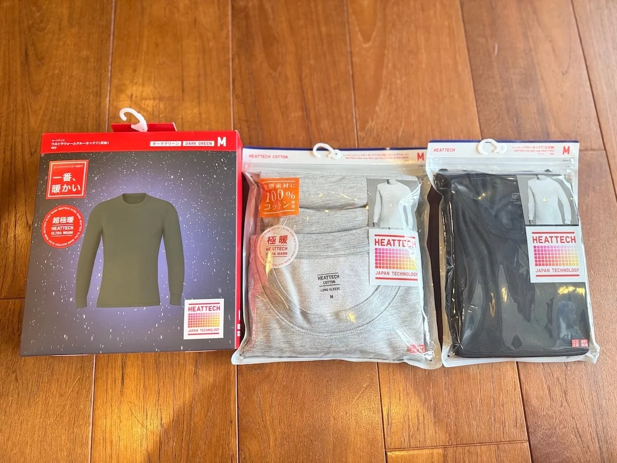 ユニクロのヒートテックは登山で着用できるの?着用時の注意点・重ね着で活用&買い替え時期