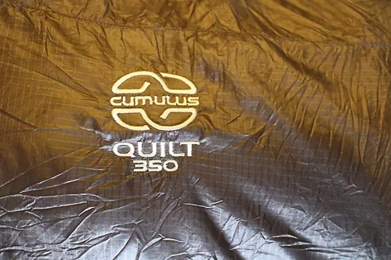 キュムラス キルト350 軽量コンパクトなダウンシュラフ