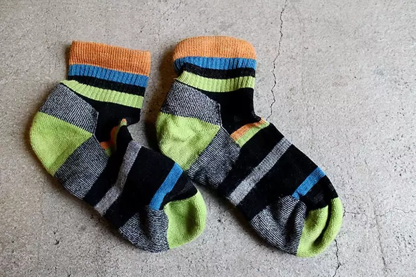 ポイント6のソックス 柔らかさと適度なフィット感が抜群