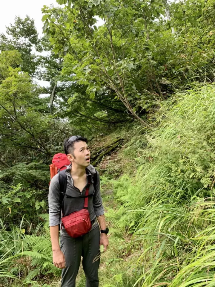 祖母谷温泉から白馬岳への登山ルート