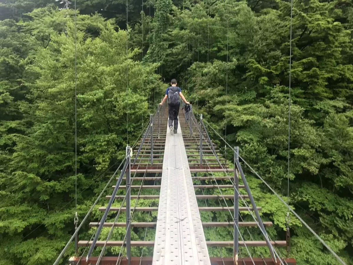 南アルプス大縦走 5日目「茶臼小屋~白樺荘」